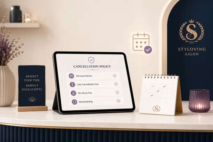 What to include in a salon cancellation policy cover image